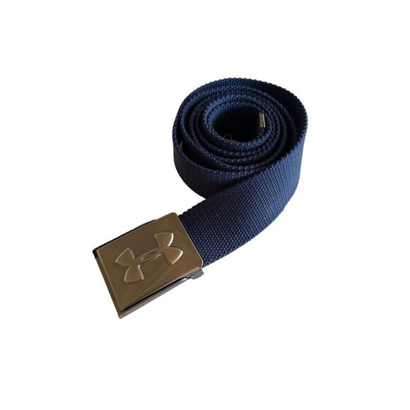 Under Armour Blue Adjustable Slide Golf Belt Size Medium - Picture 2 of 5